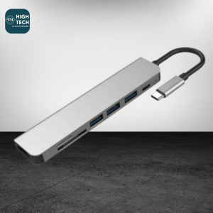 Adaptateur HUB USB - Type C - HDMI 4K - Carte SD / TF