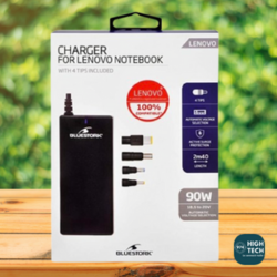Chargeur universel Bluestork BS-PW-NB-90 Alimentation secteur LENOVO 90 W - 4 embouts - Runshopp OI 