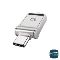 Clé USB 2 To - USB 3.2 - USB C avec Adaptateur Micro B - Runshopp OI - 974 WHITE Clé USB 2 To - USB 3.2 - USB C avec Adaptateur Micro B - Runshopp OI - 974 – Image 3